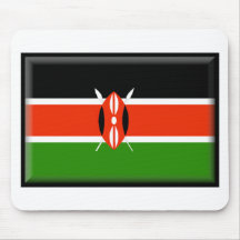 Kenya Flag Mouse Pads