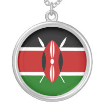 Kenya Flag Pendants