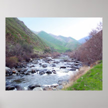 Kern River Canyon Stream Print