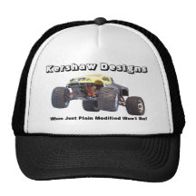 Kershaw Designs Custom Radio Controlled Cars Hats