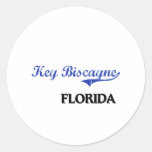 Key Biscayne Florida City Classic Stickers