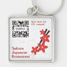 Key Chain Template Japanese Restaurant