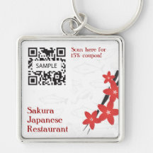 Key Chain Template Japanese Restaurant