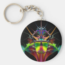Key In Fractal Keychain