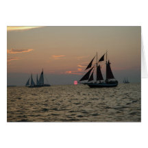 Key West Sunset Card
