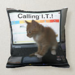 Keyboard Kitty at it again! Pillows