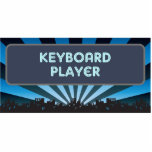 Keyboard Player Marquee Cut Outs
