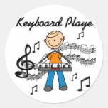 Keyboard Player Stickers Sticker