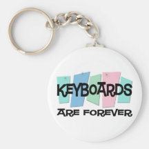 Keyboards Are Forever Keychains