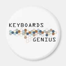 Keyboards Genius Refrigerator Magnet