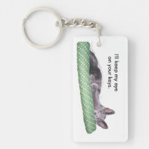 Keychain - Grey kitten