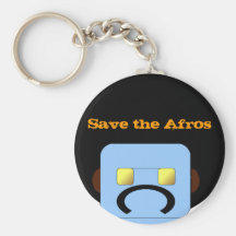 keychain, Save the Afros