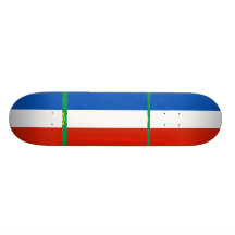 Khakassia, Russia Skate Board Deck
