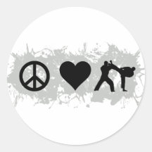 Kickboxing Sticker