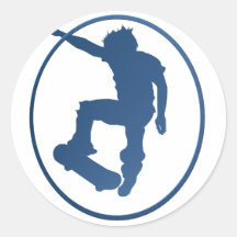 KICKFLIP framed Sticker