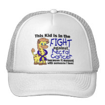Kid In The Fight Against Rectal Cancer Trucker Hat