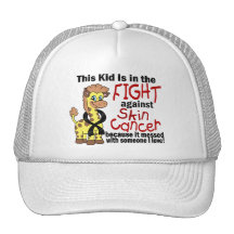Kid In The Fight Against Skin Cancer Mesh Hat