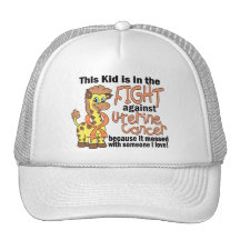 Kid In The Fight Against Uterine Cancer Mesh Hat