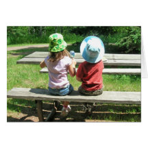Kid Picnic Card