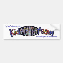 Kid Power Team Bumper Sticker