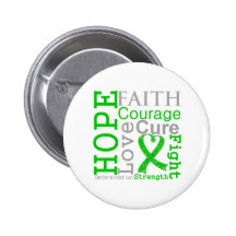 Kidney Cancer Hope Faith Motto 2 Pinback Buttons