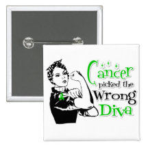 Kidney Cancer Picked The Wrong Diva Pin