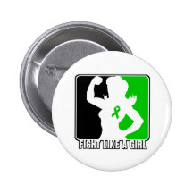 Kidney Cancer Strength Fight Like A Girl Pin