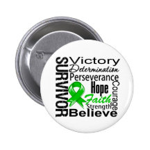 Kidney Cancer  Survivor Collage v2 Pin