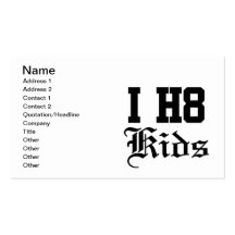 kids business card template