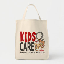 Kids Care 1 Juvenile Diabetes Tote Bag