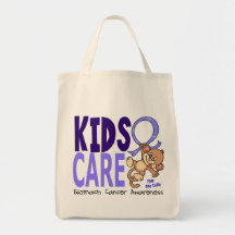 Kids Care 1 Stomach Cancer Tote Bag