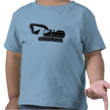 Kids Digger Driver Tshirt
