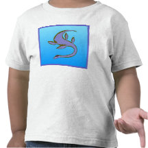 Kids T-Shirt - Sea Serpent in Ocean