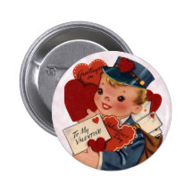 Kid's Vintage Valentine Pin