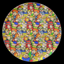 Kid's World plates
