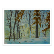 Kiev Winter Postcard
