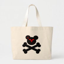Killer Bear Cartoon Bags