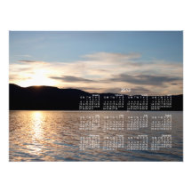 Kinaskan Sunset; 2013 Calendar Art Photo