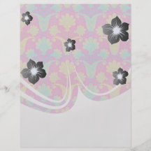 kinda hippie damask.ai personalized flyer
