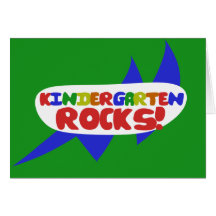 Kindergarten Rules Greeting Cards