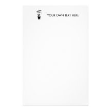 King Abdullah Custom Stationery