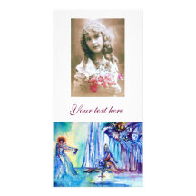 KING ARTHUR ,LADY OF THE LAKE AND EXCALIBUR PERSONALIZED PHOTO CARD
