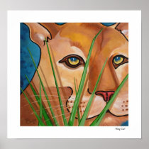 "King Cat" archival print posters