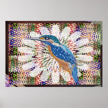 King Fisher 3D Posters