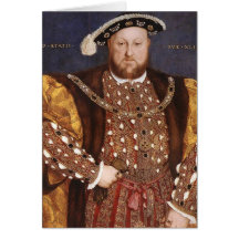 King Henry VIII Card
