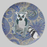 King Julian Blue Moon Bohemian Plate plates