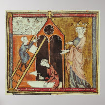 King Louis VI  Watching the Construction of Posters