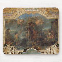 King Louis XIV  taking up Arms on Land and on Mouse Pads