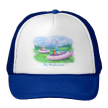 King Monty and Prince Marvin on their Hoversleds Mesh Hat