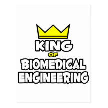 King of Biomedical Engineering Postcard
